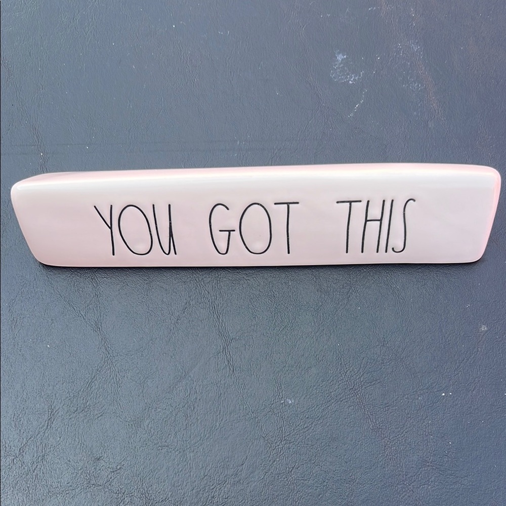 RaeDunn Motivational Desk Accessory